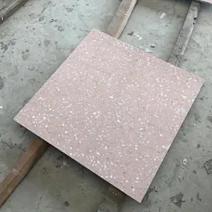 Terrazzo pavement tile