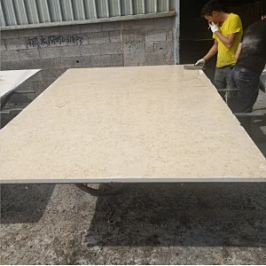 beige marble floor