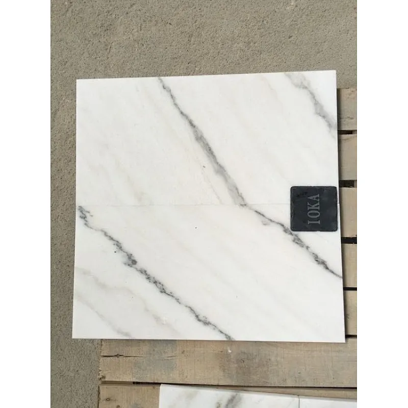 white marble slab