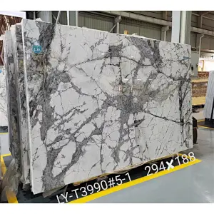 lilac white marble slab