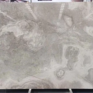 Wooden White Marble with Cross Cut