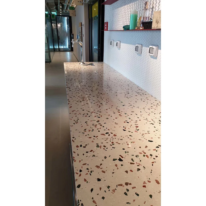 customized terrazzo slab