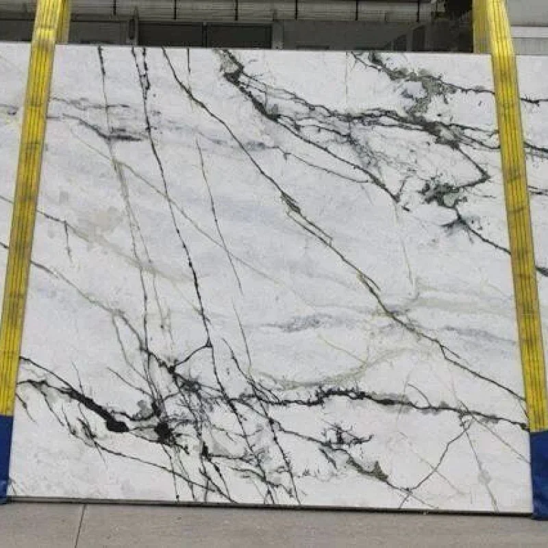 light green marble slab