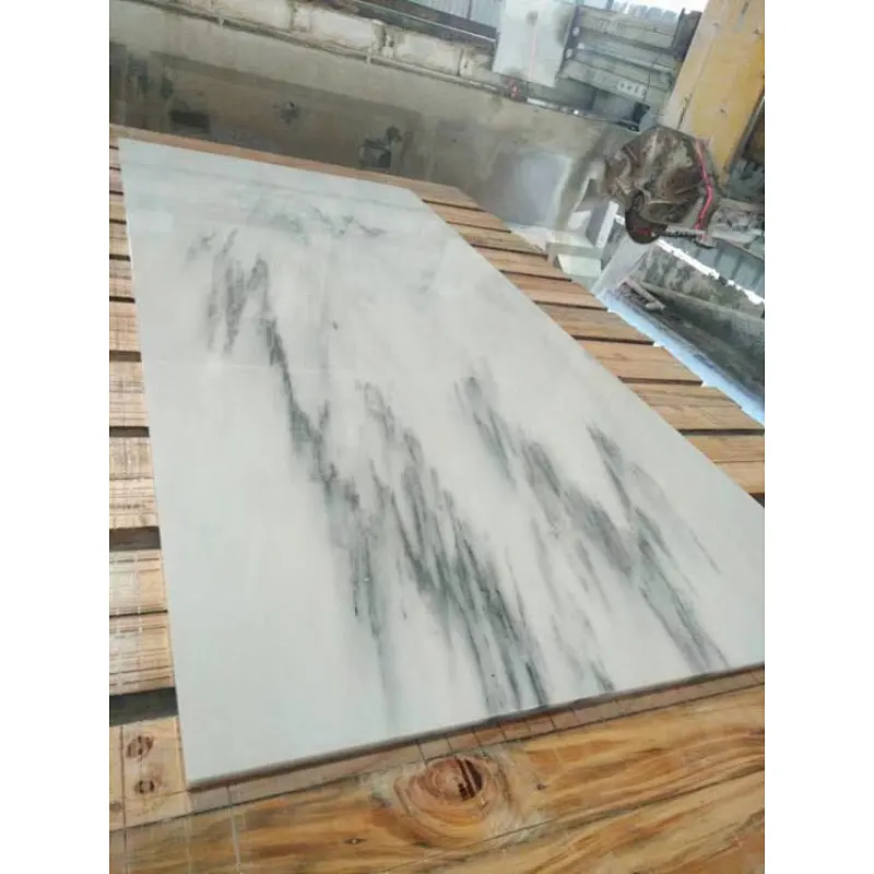 white carrara marble slab