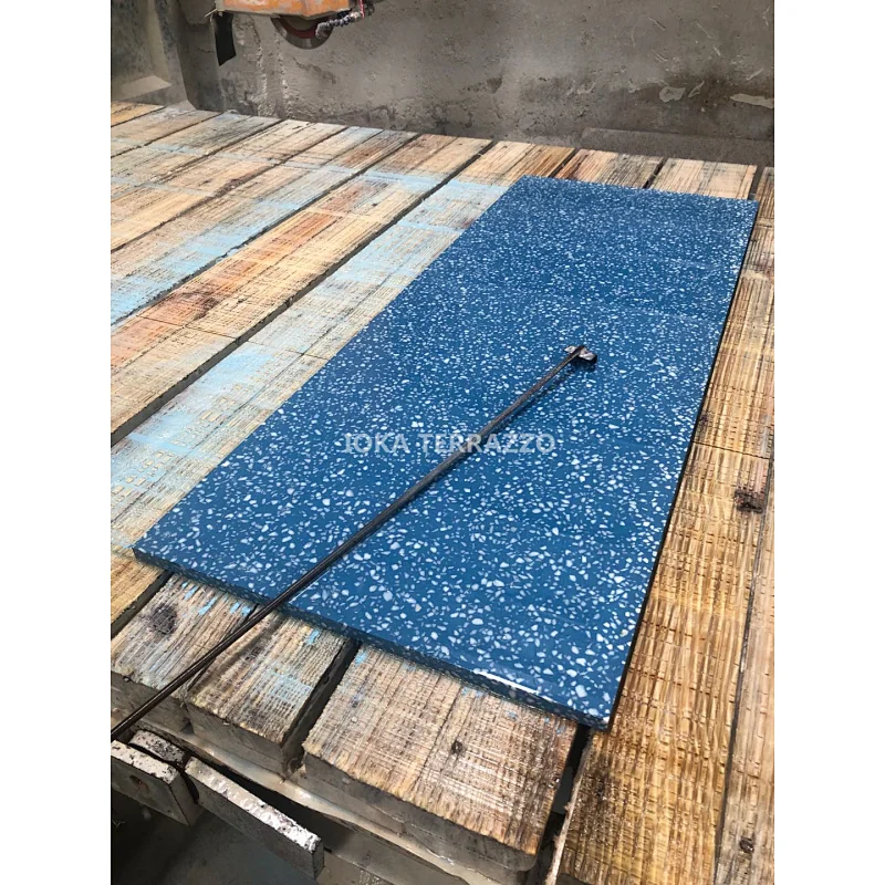 cement  terrazzo  floor