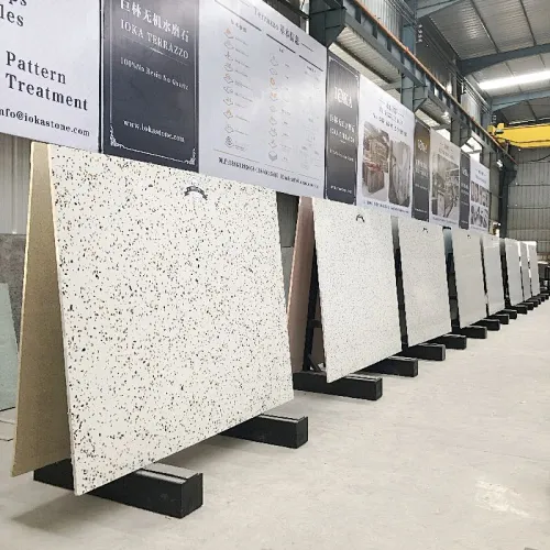 customized terrazzo slab
