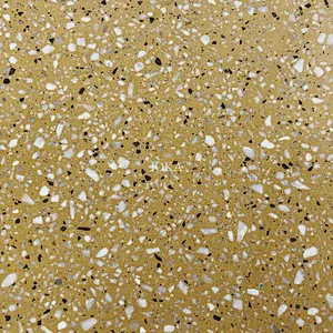 Hot Sale Golden Cement Terrazzo Tiles for flooring and wall