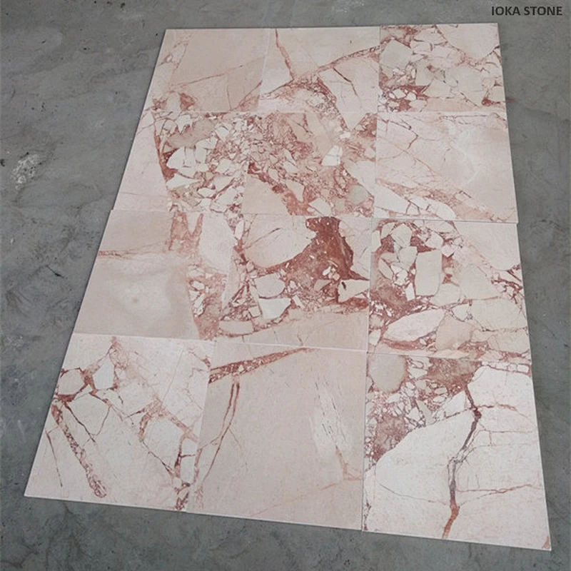 white marble pink veins