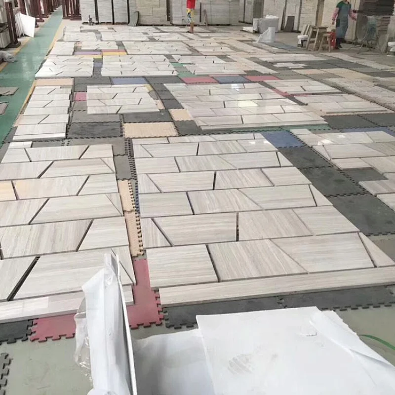 White Wooden marble