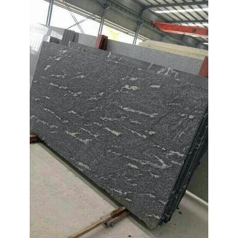 snow grey granite slab