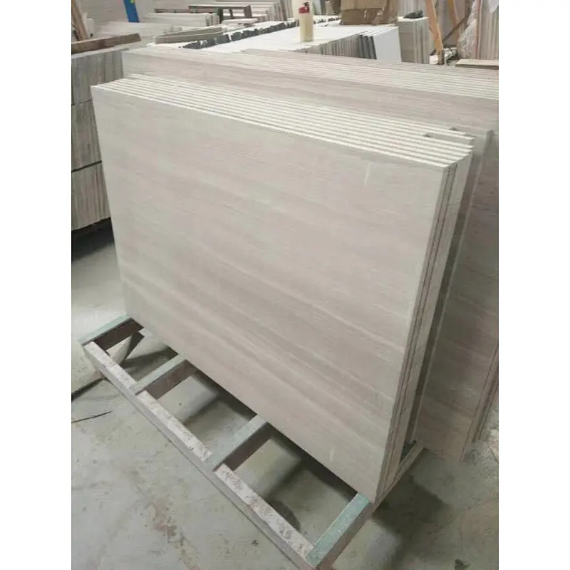 Best Quality White Wooden marble slab and tile