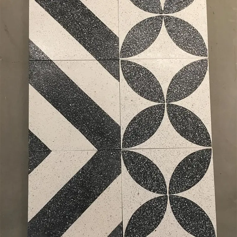 terrazzo floor tiles