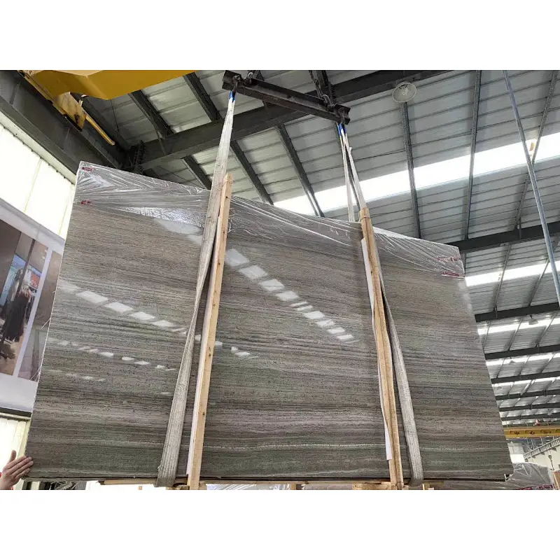 grey wooden grains marble tile