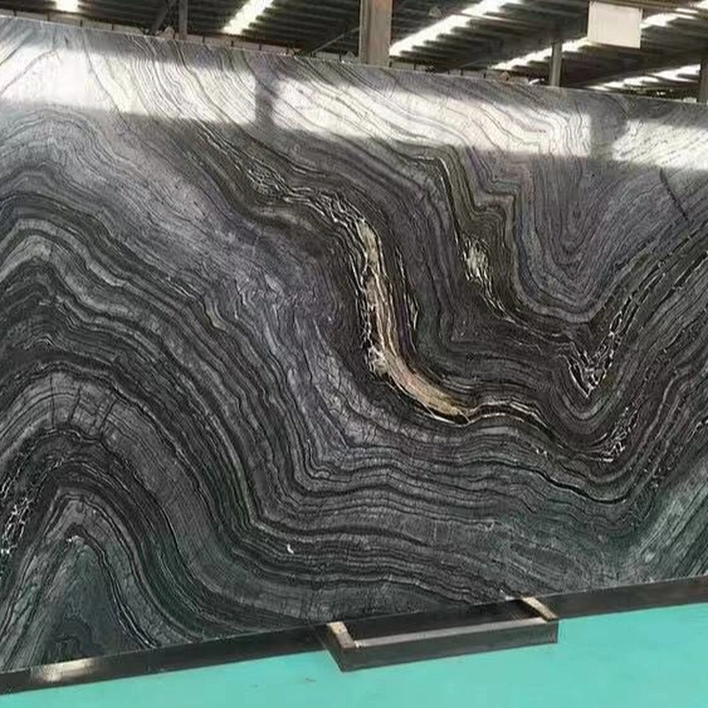 Black marble slab
