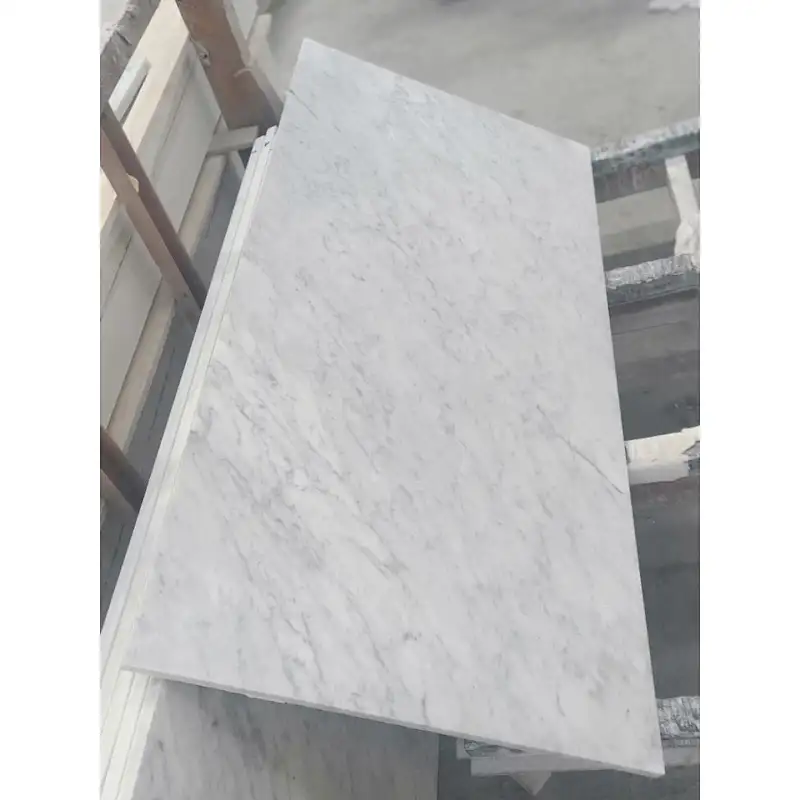 carrara white marble slab