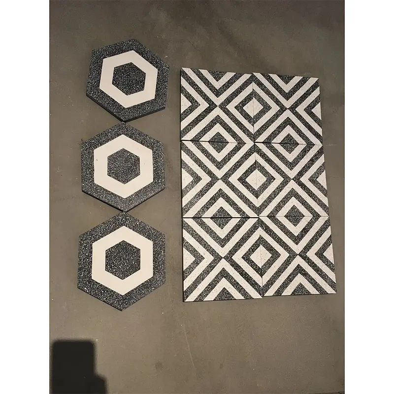 terrazzo floor tiles