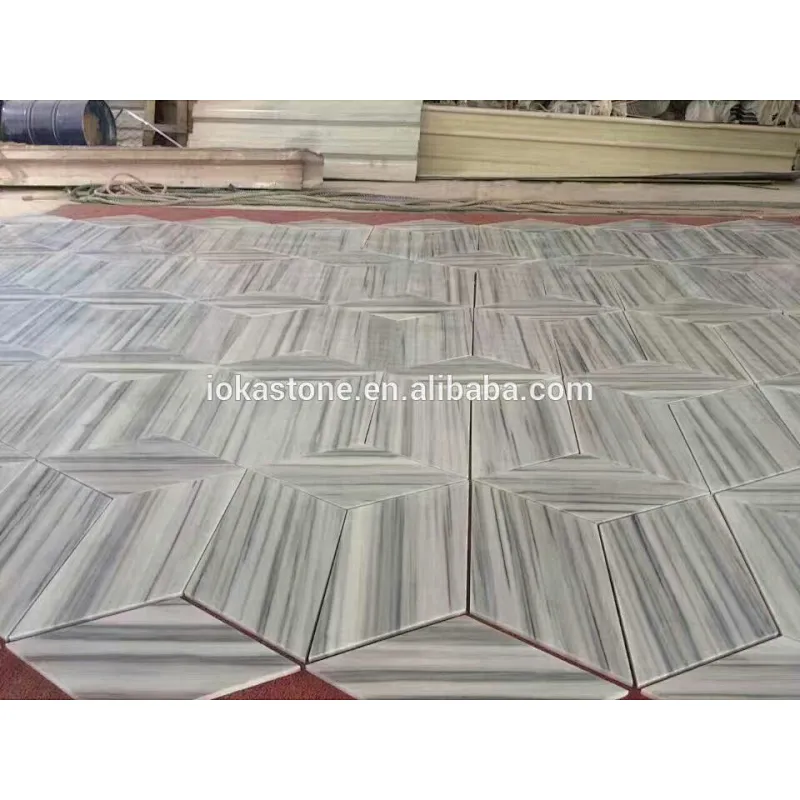 Provisions Stripe White Marble