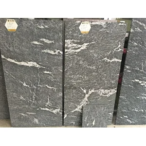 snow grey granite slab