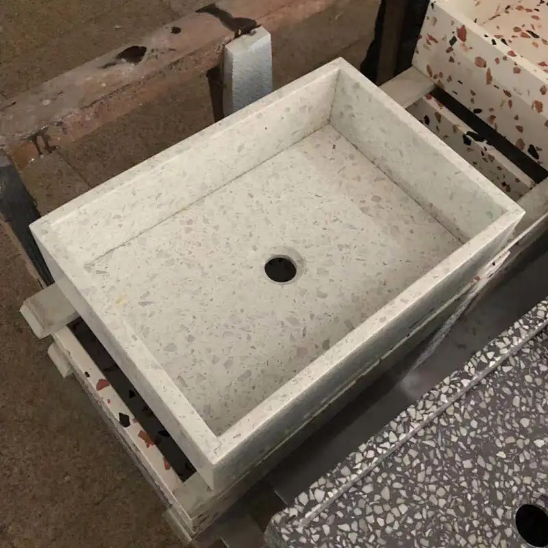 terrazzo sink