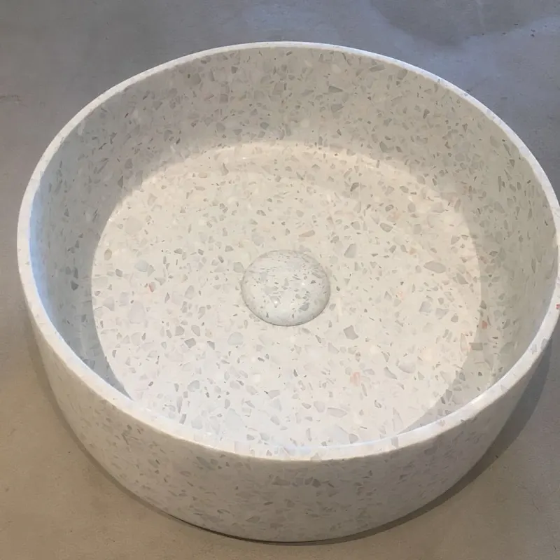 terrazzo sink
