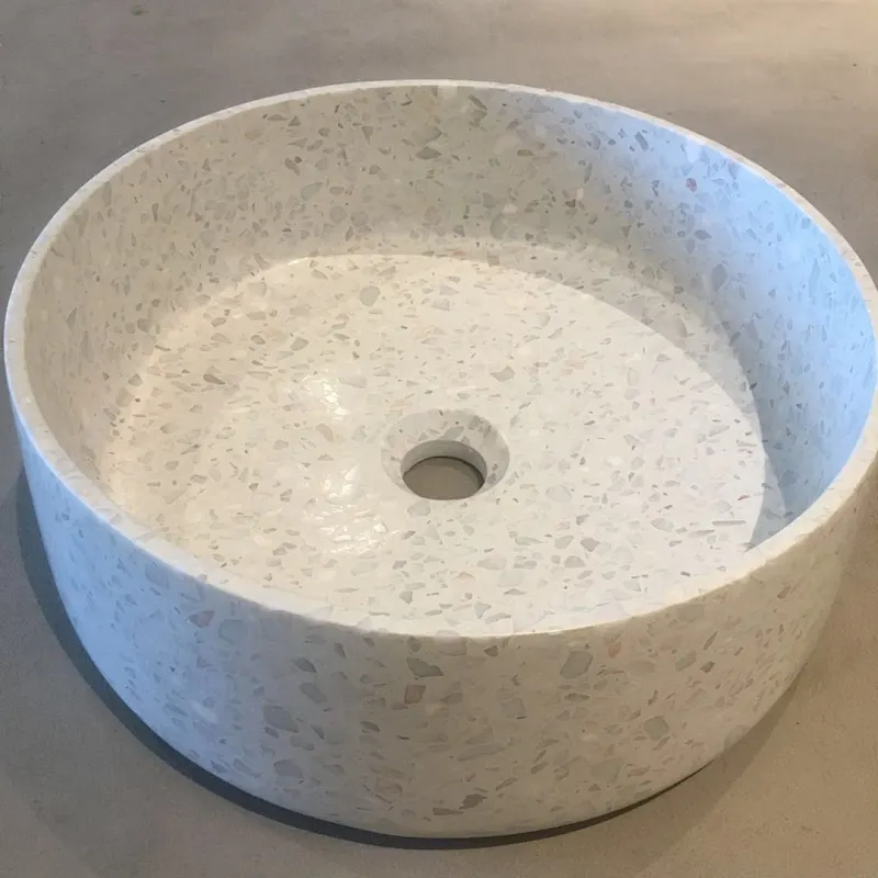 terrazzo sink