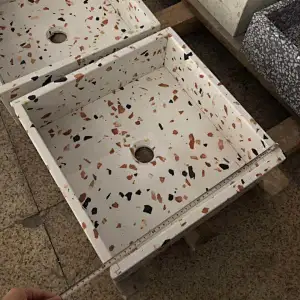 terrazzo sink