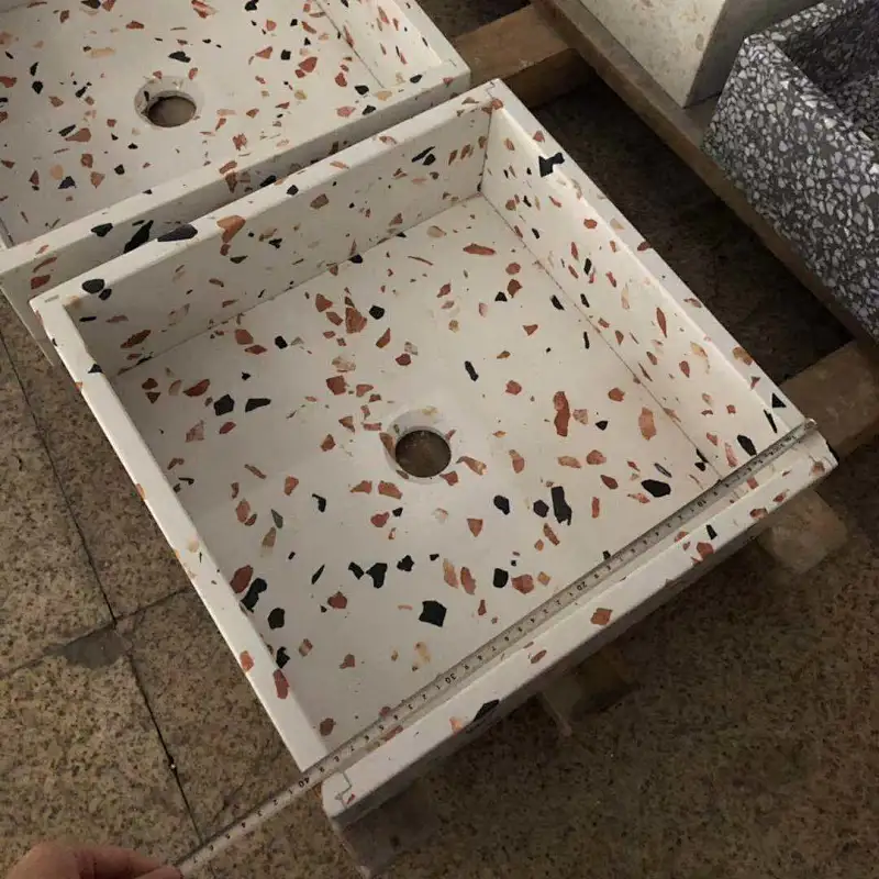 terrazzo sink