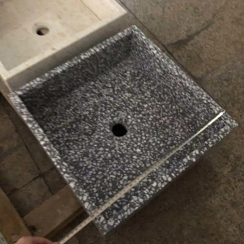 terrazzo sink