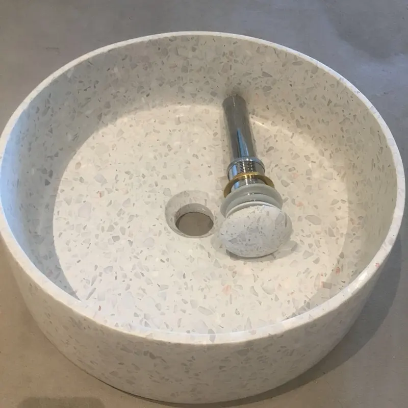 terrazzo sink