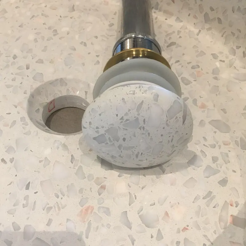terrazzo sink