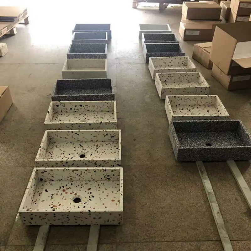terrazzo sink