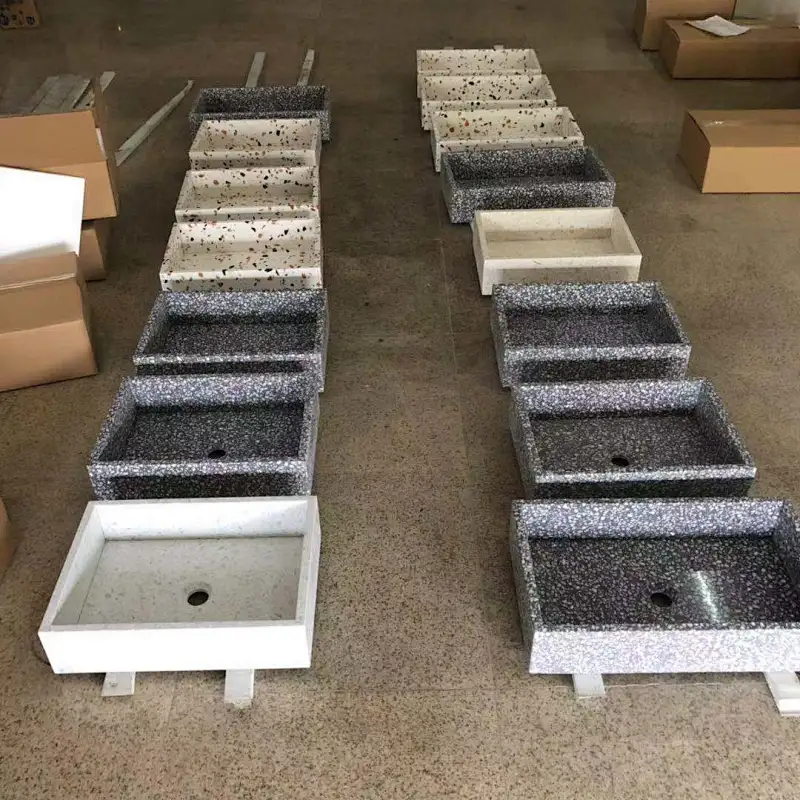 terrazzo sink