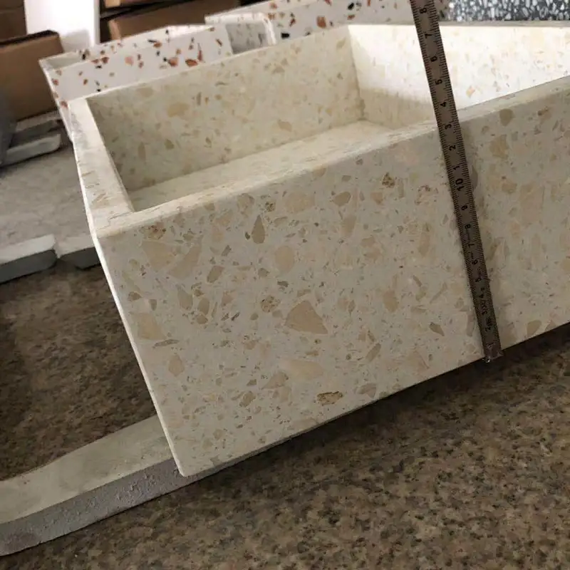 terrazzo sink