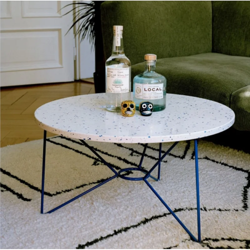 white coffee table
