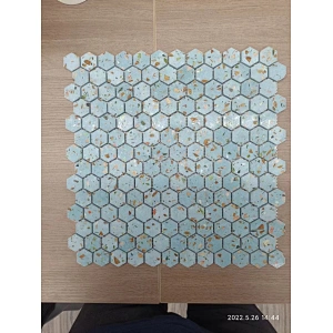 Terrazzo Mosaic which is made by cement and aggregates eco friendly material