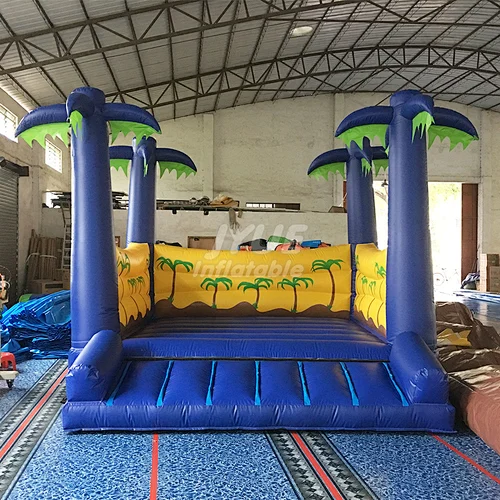 Jungle Theme Kids Bouncy Castle Inflatable Trampoline Bouncer For Sale