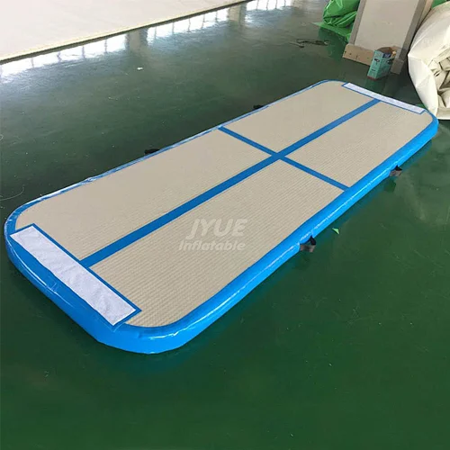 Certificated  Airtrack Factory Customized 3m(10ft) Air Track Inflatable Gymnastic Mat With Free Electrical Bravo Pump