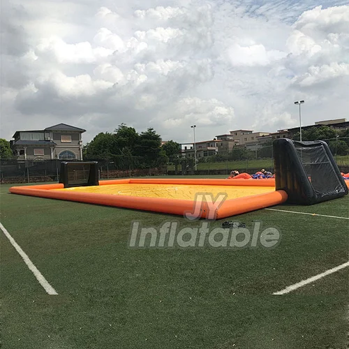 Portable IndoorUsed Football Field Equipment Sport Court Arena Inflatable Water Soap Football Field