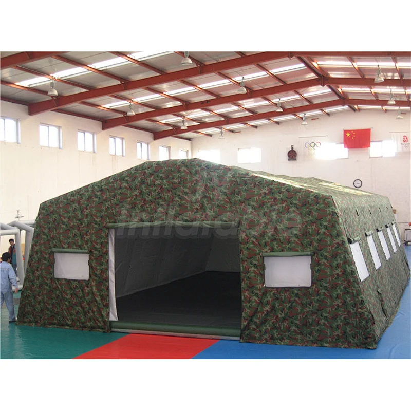 Factory Price Waterproof Army Tent Inflatable Military Camping Tent Outdoor