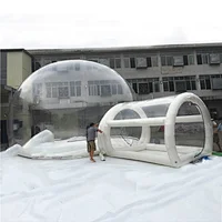 Outdoor Tunnel Clear Bubble Camping Tent Inflatable Bubble Tent House For Sale