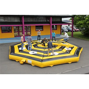 Cheap Mechanical Interactive Challenge Wipeout Inflatable Meltdown Eliminator Games