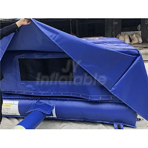 Soft Landing Inflatable Trampoline Foam Pit Jump Air Bag For FMX