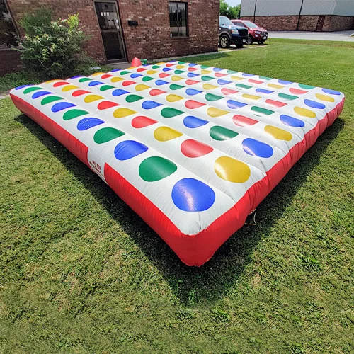 Inflatable Mega Twister Game For Adults  Mattress Jousting Game for Sale