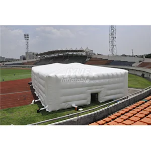 Custom Outdoor White Portable  Inflatable Lawn Tent / Inflatable Wedding Tent For Party