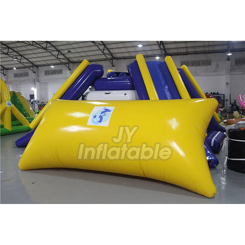 Aqua Toy Lake Floating Inflatable Water Catapult Blob Jump Rental Inflatable Water Jumping Pillow For Sale