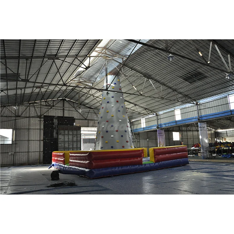 Attractive Outdoor Inflatable Sport Inflatable Climbing Wall, Inflatable Rock Climbing With The Safety Belt
