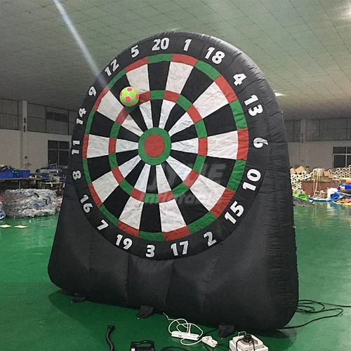 Hot Selling New Sport Games Ball Practice Heavy Duty 0.55MM PVC Tarpaulin Material Inflatable Foot Darts Board Game