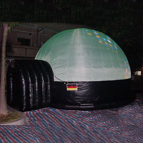 Mobile Digital Cinema Star Projector Inflatable Planetarium Dome Tent With Cover