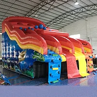 Factory Price Inflatable Playground Slide Kids Swimming Pool Slide Inflatable For Adult