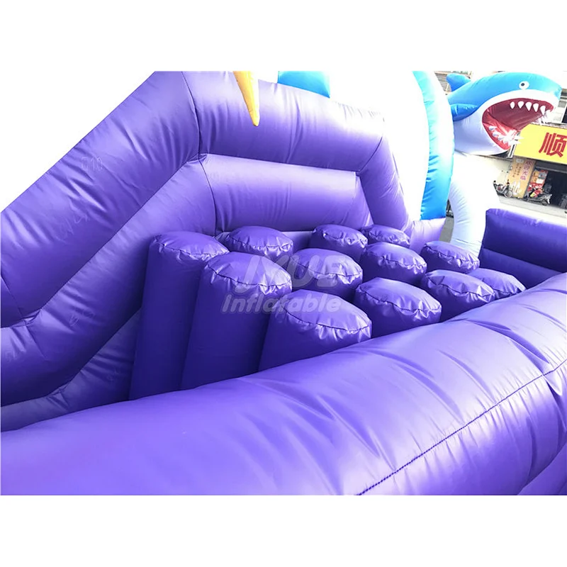 Kids Giant Quality Indoor Attractive Super Fun  Obstacle Challenge The Beast  Amusement Inflatable Theme Park For Sell